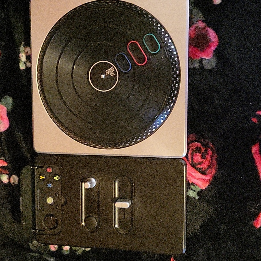 EUC Dj Hero Wireless Turntable Black Controller XBOX 360